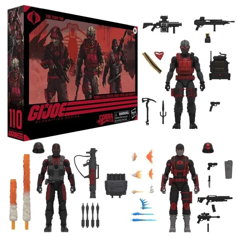 Spot Hasbro Special Forces Kes788 Firepower Team Cobra Soldier Shooter GIJOE 6-inch DIY Model Toy Gift Movie Anime Multiverse