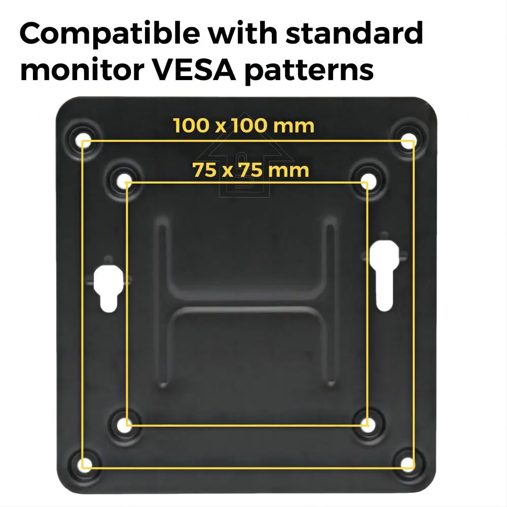 For Intel NUC Vesa Adapter Mount Bracket to Attach NUC Mini PC Computer Intel NUC 4 5 6 7 8 10 11 NUC7i5 bnh nuc5i7