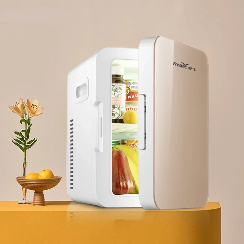 Car Refrigerator 8L Mini Refrigerator Mini Breast Small Household Portable Refrigerator Мини Холодильник Mini Frigo