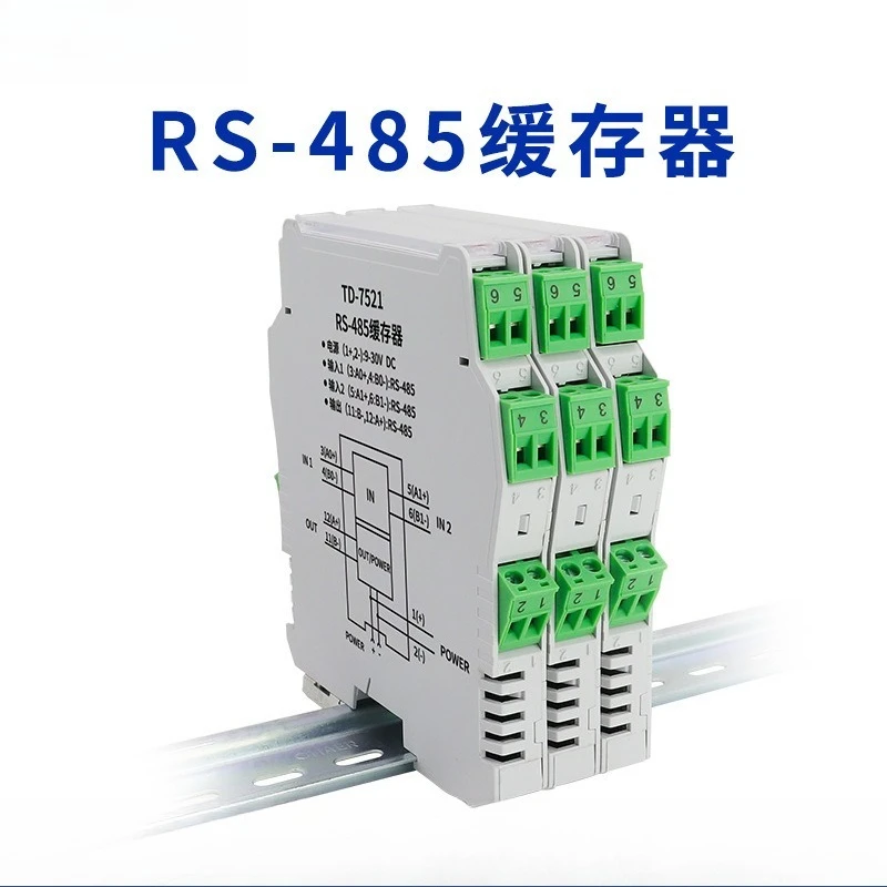 Isolator buffer, optoelectronic isolation hub