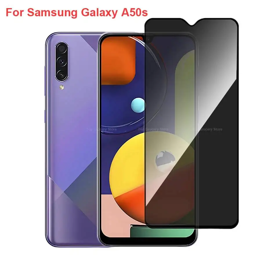 For Samsung Galaxy A50S Anti Spy Privacy Tempered Glass Protector Compatible For Galaxya50s Full Cover Screen Phone Film