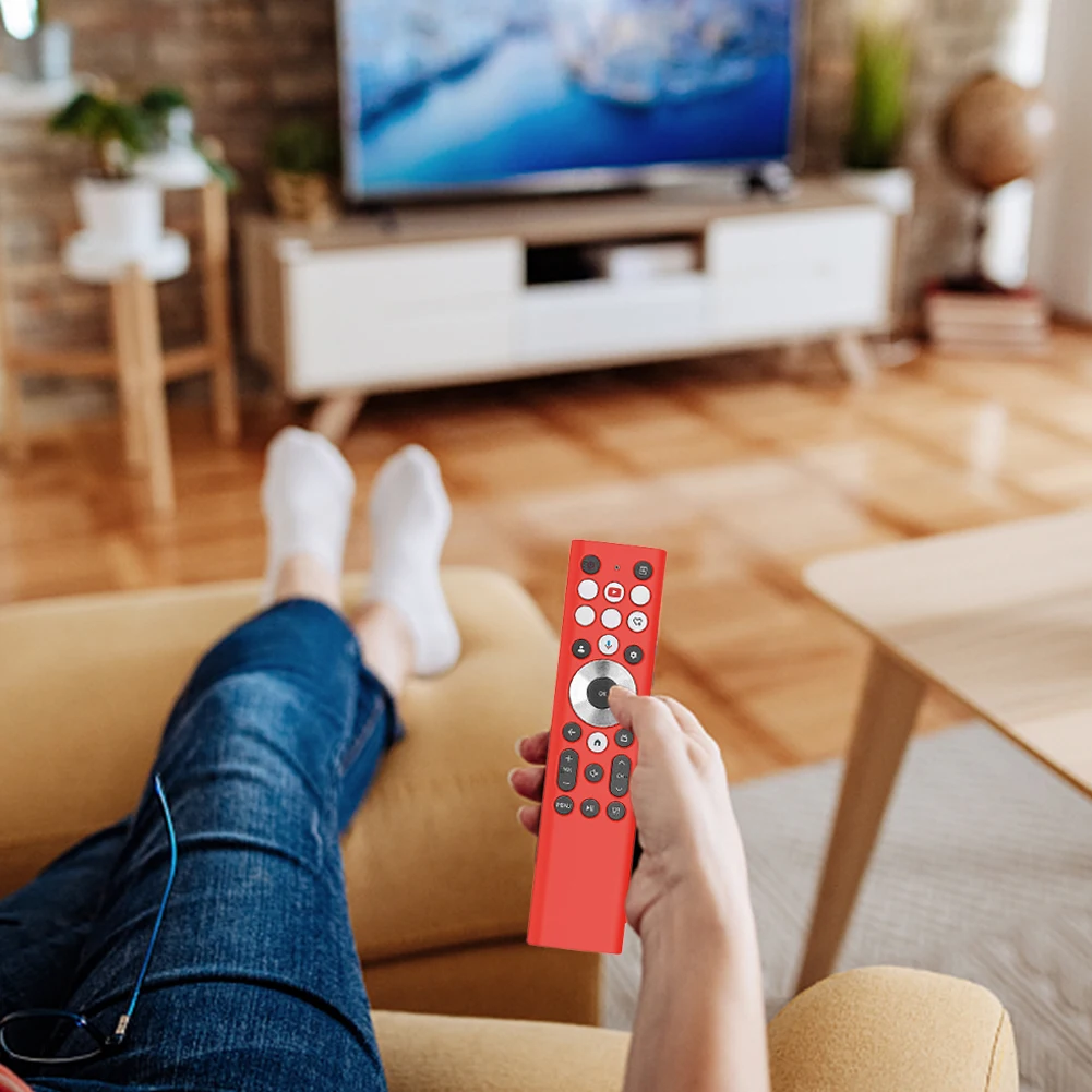 Силиконовый защитный чехол, противоударный силиконовый чехол, чехол для дистанционного управления, мягкая защита для Hisense ERF6A80 ERF6G80H ERF6F80H