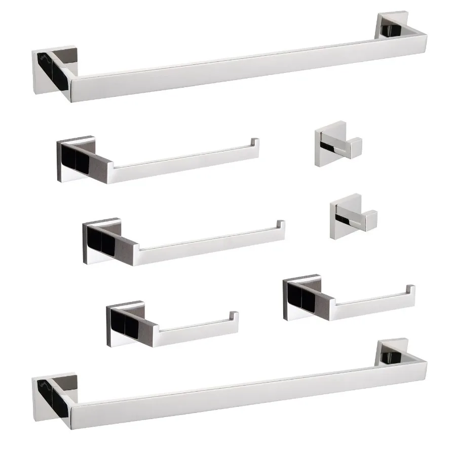 

8 Piece Bathroom Hardware Set