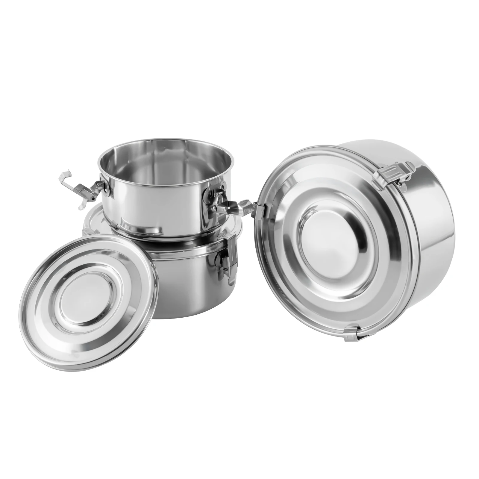 Premium Stainless Steel Food Storage Containers 304 Grade The Original Leak-Proof, Airtight, Smell-Proof - Perfect For Camping