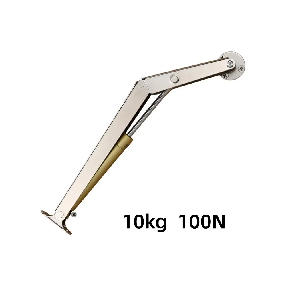 Metal Gas Struts Heavy Duty Hydraulic Soft Close Hinges Pneumatic Automatic Slow Lowering Lid Support Hinges Wardrobe Cabinets