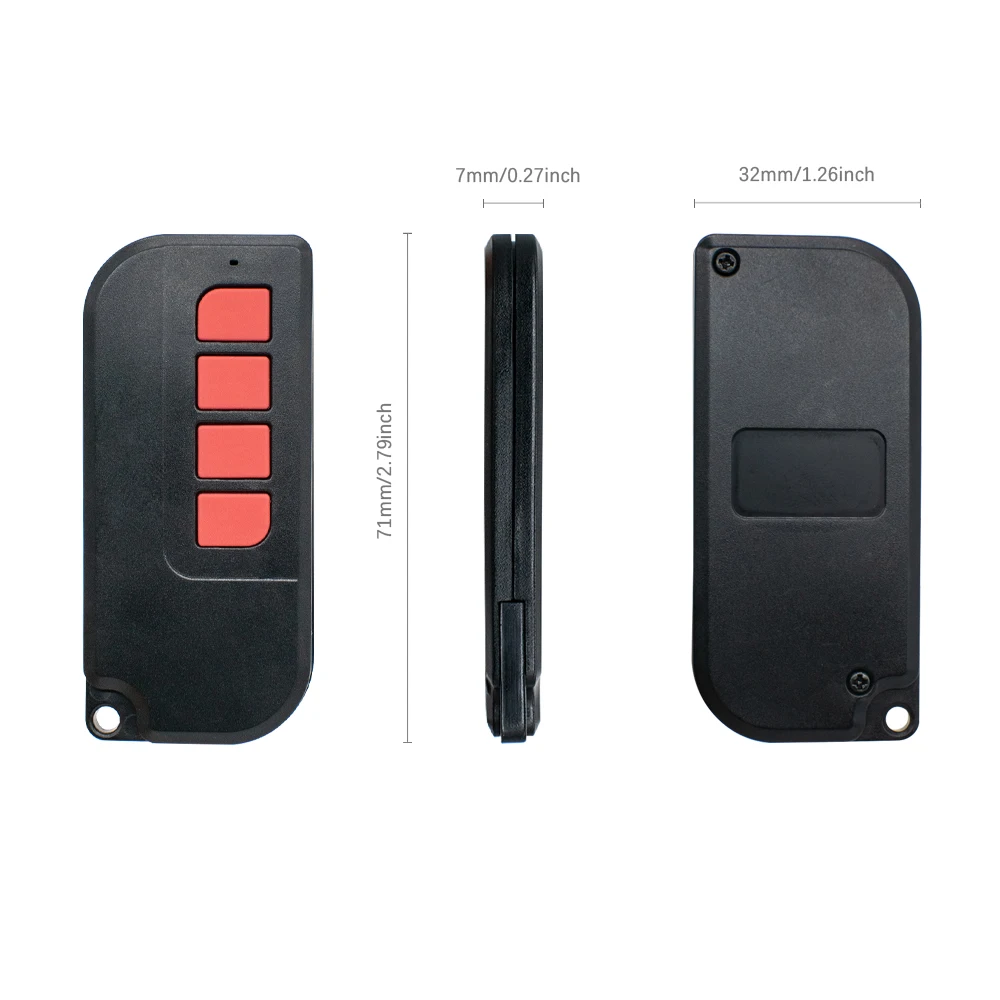 AVANTI Superlift Garage Door Gate Remote Control AVANTI 433.92MHz Rolling Code Transmitter 4 Channel Key Fob - view 5