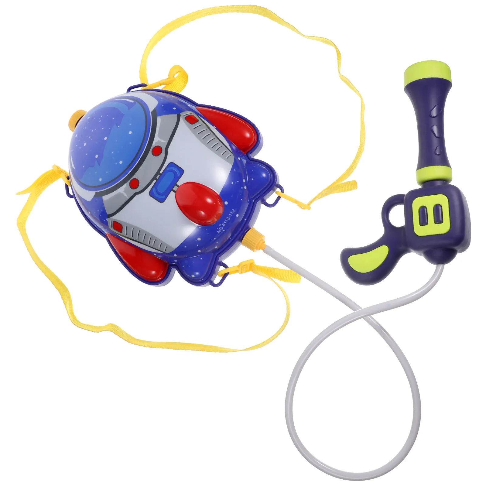 1 set pull-back rugzak waterschieter kinderen zomer strand zwembad -8M bereik plastic buitenspel