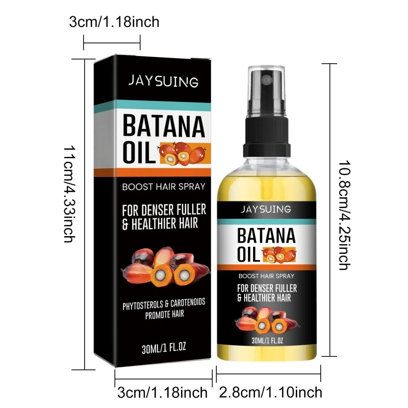 Xịt dưỡng tóc Batana Oil Xịt dưỡng tóc nuôi dưỡng sâu Xịt dưỡng tóc khỏe mạnh hơn