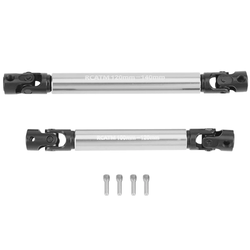 Heavy Duty Cvd Drive Shaft Alloy Steel Universal Joint Steel For Trx4 Traxxas Trx-4 1/10 Rc Car Short&Long