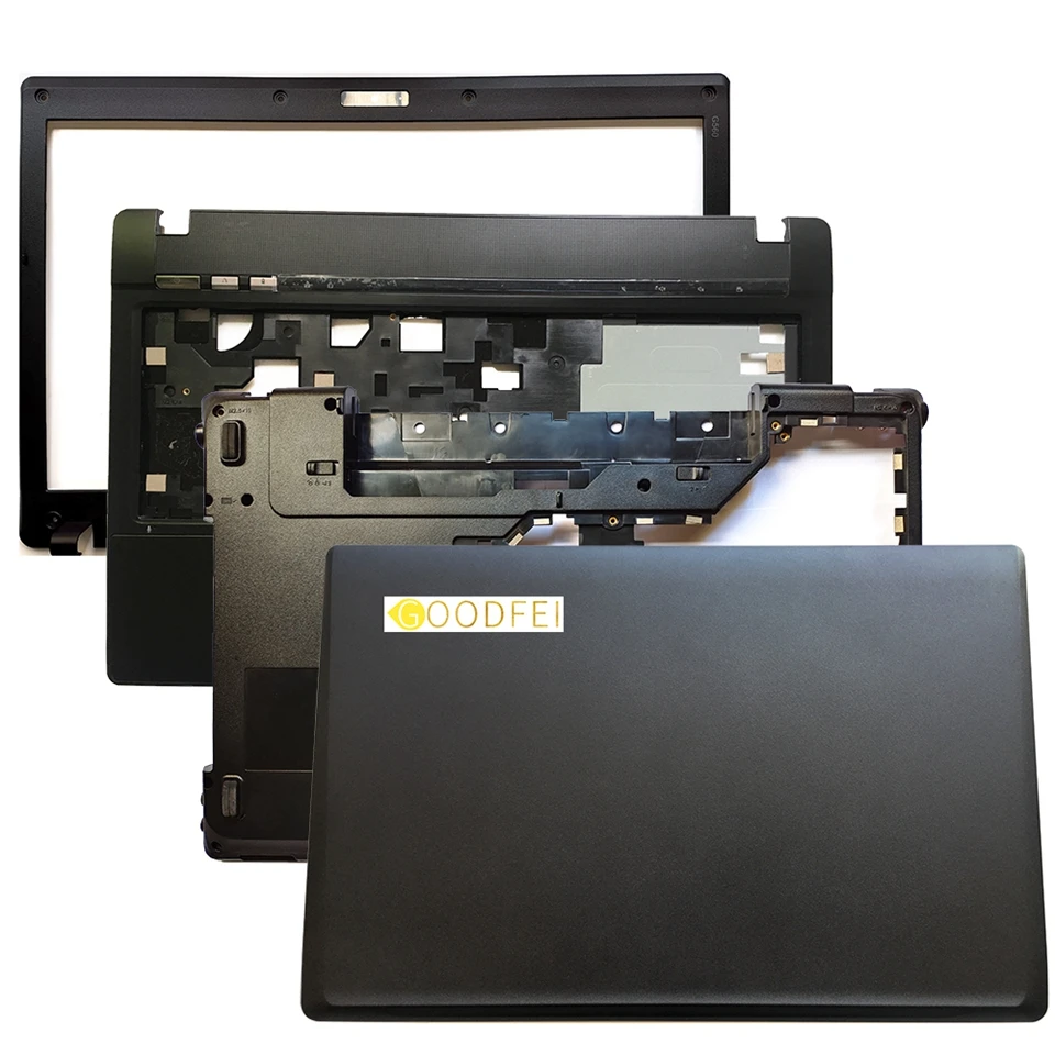 For Lenovo IdeaPad G560 G565 LCD Back Cover Front Bezel Palmrest Upper Case Bottom Base Lower Housing