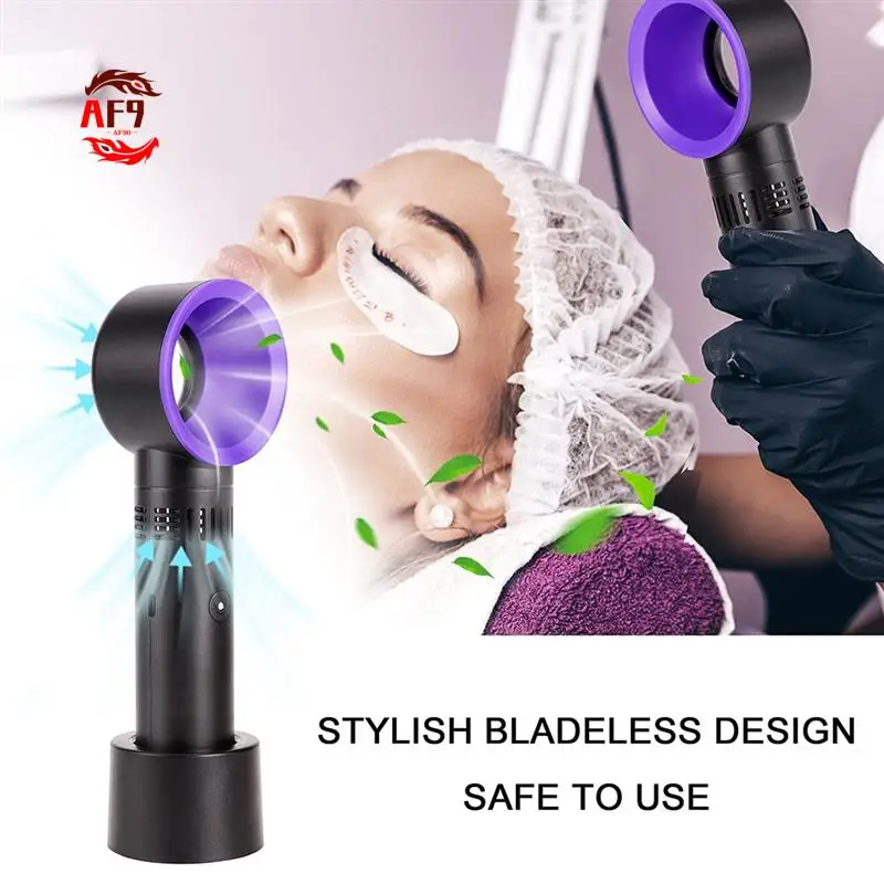 

AF90-USB Charging Eyelashes Dryer Plant False Lashes Fan USB Mini Fan For Eyelash Extension Beauty Makeup Tools