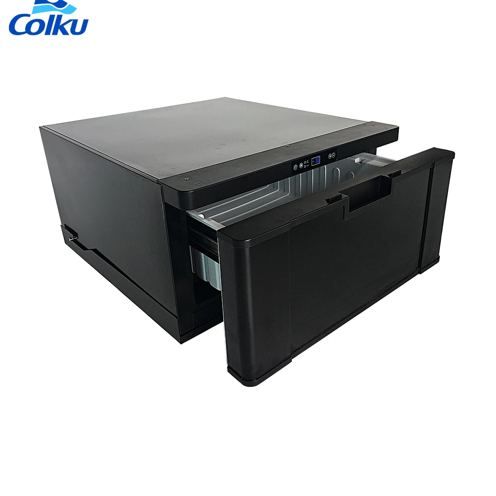 

Hot Selling 40L Electric Freezer Drawer 12V Compressor Car Refrigerator for Boat & Truck Made of Plastic 24V Voltage