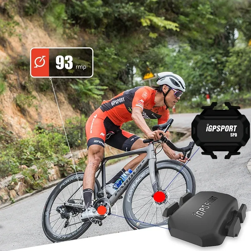 IGPSPORT – dispositifs de cyclisme, capteur de cadence CAD70, compteur de vitesse SPD70 pour garmin bryton iGPSPORT, accessoires pour ordinateur de vélo