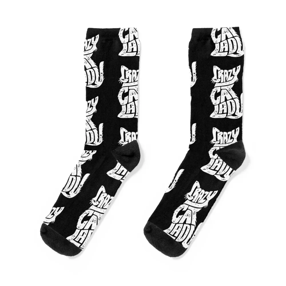 

Crazy Cat Lady Socks japanese fashion heated Soccer sheer Socks Female Men's