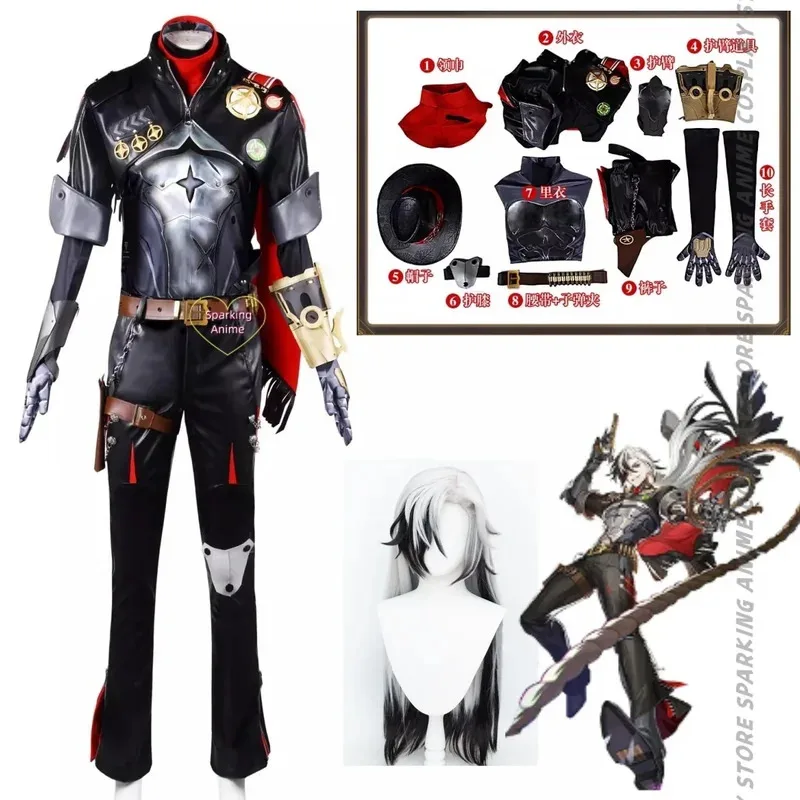 

Boothill Cosplay Costume Game Honkai: Star Rail Cosplay【S-3XL】Honkai Men Woman Costume Boothill Cosplay Hat Plus Size Cosplay