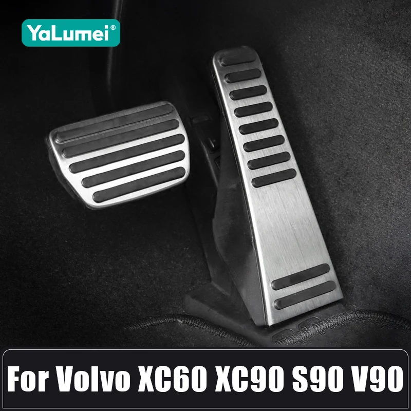 Für Volvo XC60 XC90 S90 V90 2018 2019 2020 2021 2022 2023 2024 2025 Auto Gaspedal Fußstütze Bremspedal pad Schutzhülle