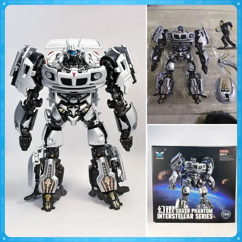 

Transformation Toys BMB LS-18 LS18 JAZZ KO MPM09 Racing GT Coated Alloy Action Figure Model Collection Robot Toy Gift