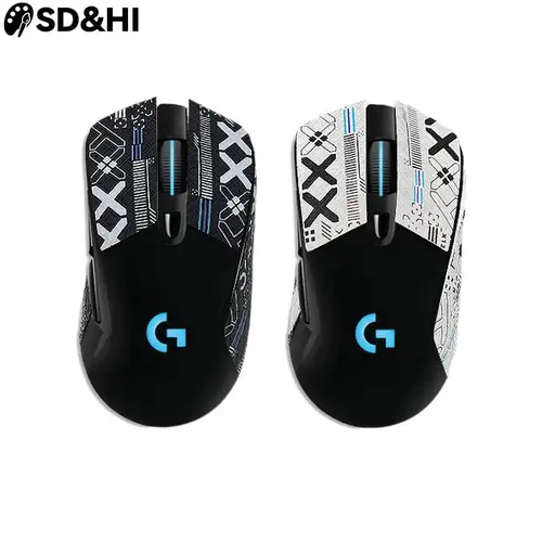 Cinta adhesiva antideslizante para ratón Logitech G403 G603 G703, pegatina hecha a mano, antideslizante