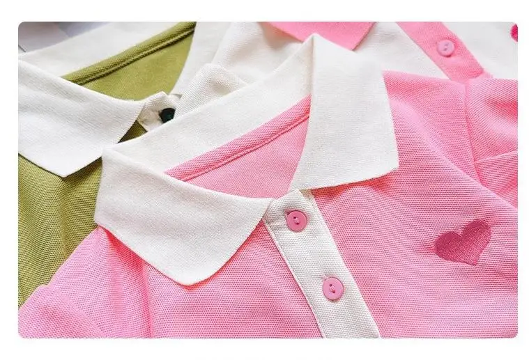 2026 Neues koreanisches Kinderkleid, Mädchen Sommer Casual Cartoon Gestreiftes Kurzarm-Prinzessinnenkleid mit Revers – Detail 34