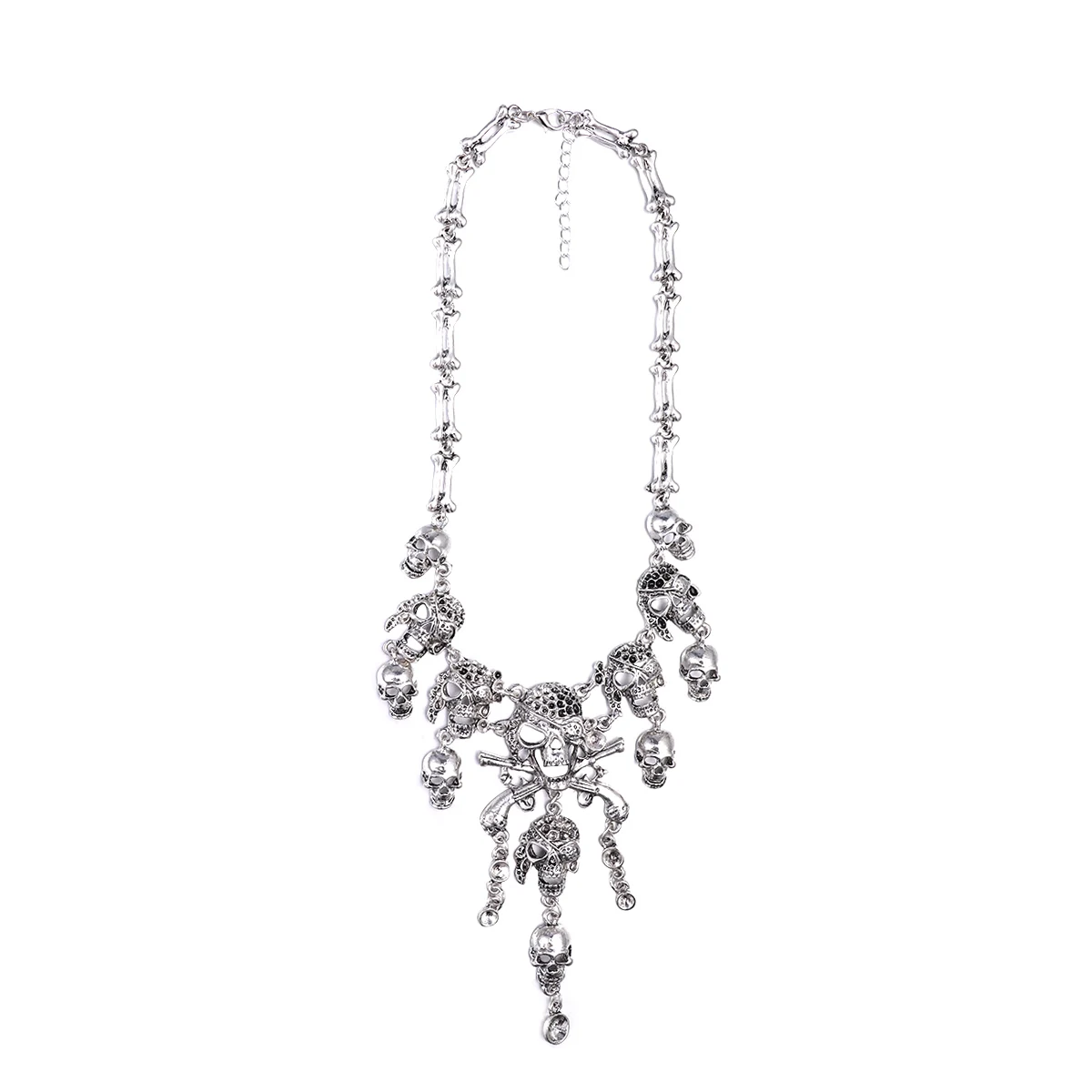 

skull necklace choker necklace skull jewelry skull pendant collar necklace for women pendant necklace