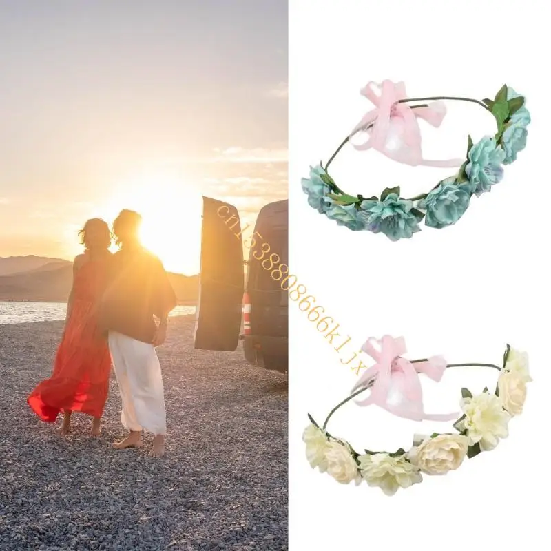 

Boho Flower Headsdss Wantswards Crowns Crowns свадебные цветочные короны для свадьбы 066c