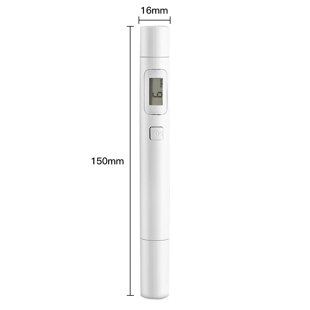 TDS Digital Water Tester Water Test Pen Water Quality Analysis Meter Water Purity Check 0-9999 ppm Measurement Hardness Tester view 5