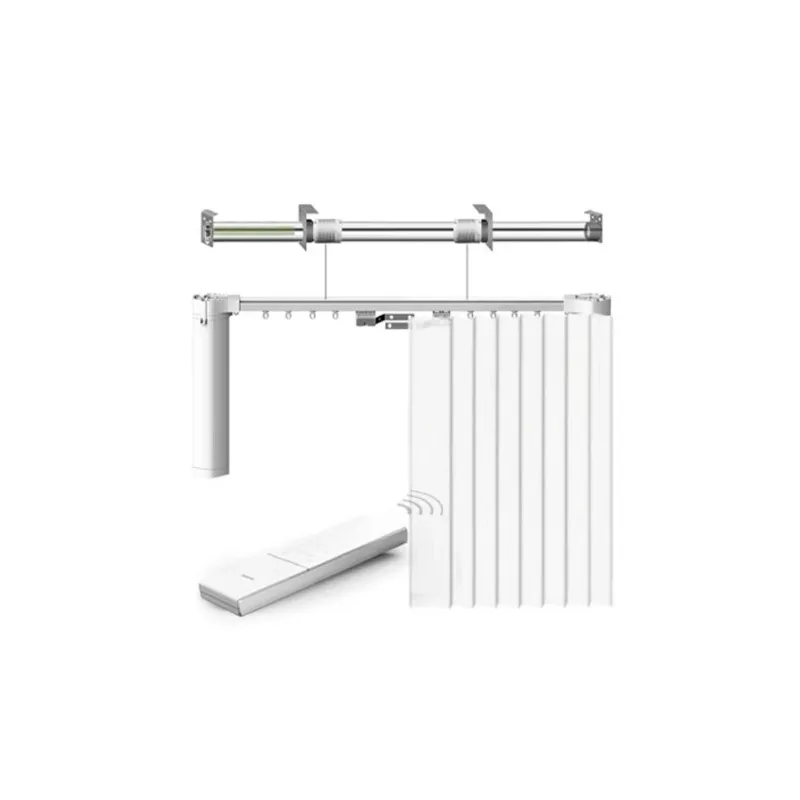 

Electric lifting curtains Remote control Tmall voice duplex floor opening and closing curtains Smart