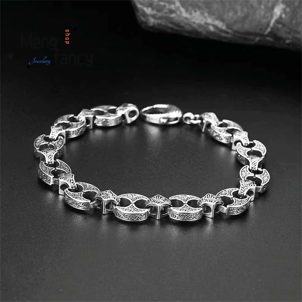 

Eternal Rattan Bracelet Couple Overbearing Senior Sense Retro Simple Exquisite High-grade Handicraft Luxury Quality Fine Jewelry