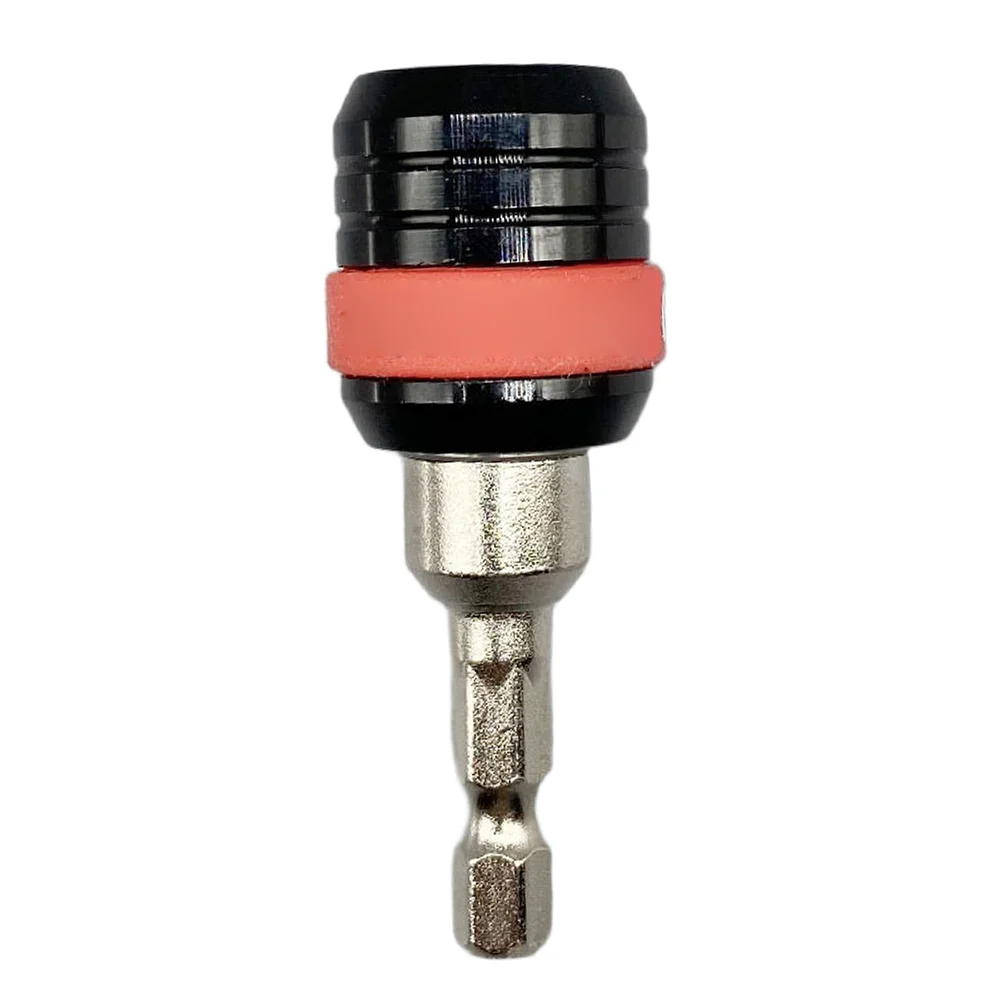 Bit Holder 60mm Hex Shank Quick Coupling 1/4 Electric Holder Drill Chuck Adapter Single-headed Screw Extractor Tool