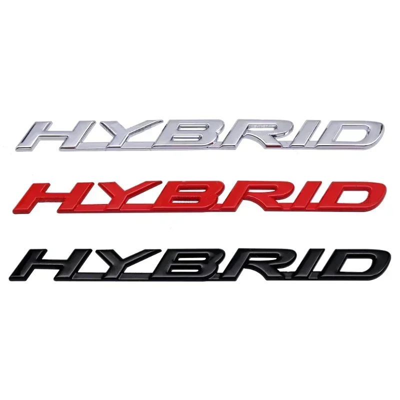 3D Metalen HYBRIDE Logo Kofferbak Spatbord Deur Embleem Badge Auto Sticker Decals for Lexus RX350 NX200 ES300 IS300 LX470 LX570