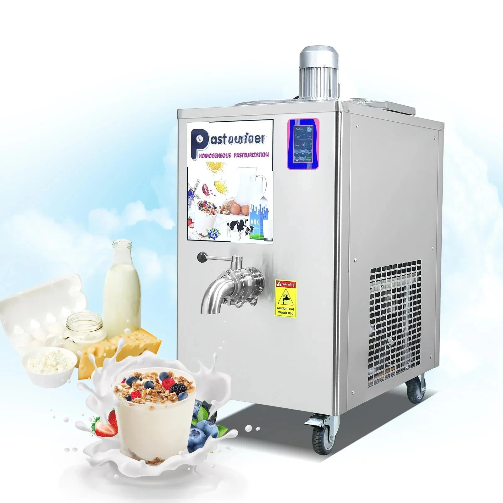 2026-2026 - Pasteurization and sterilization machine for milk with cooling function