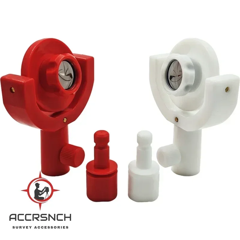 ACCR ADS109, Plastic Monitoring Prism, 1inch Reflector W/ Leica Spigot and 5/8inch Adapter Accessories Topography Survey