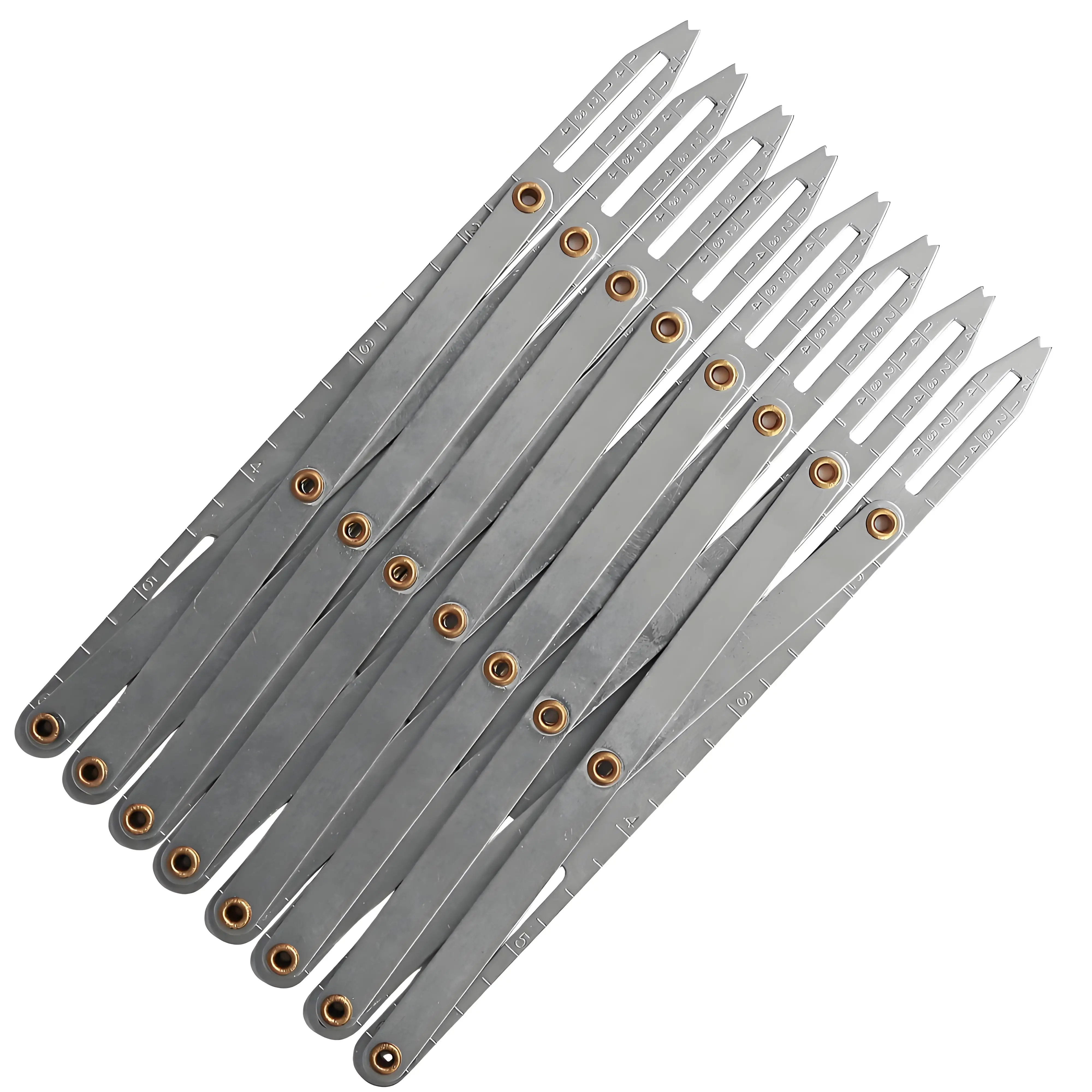 Aluminum Adjustable Expanding Sewing Gauge Multifunctional Anti Rust DIY Curtain Accessories For Household Sewing Gauge Tools