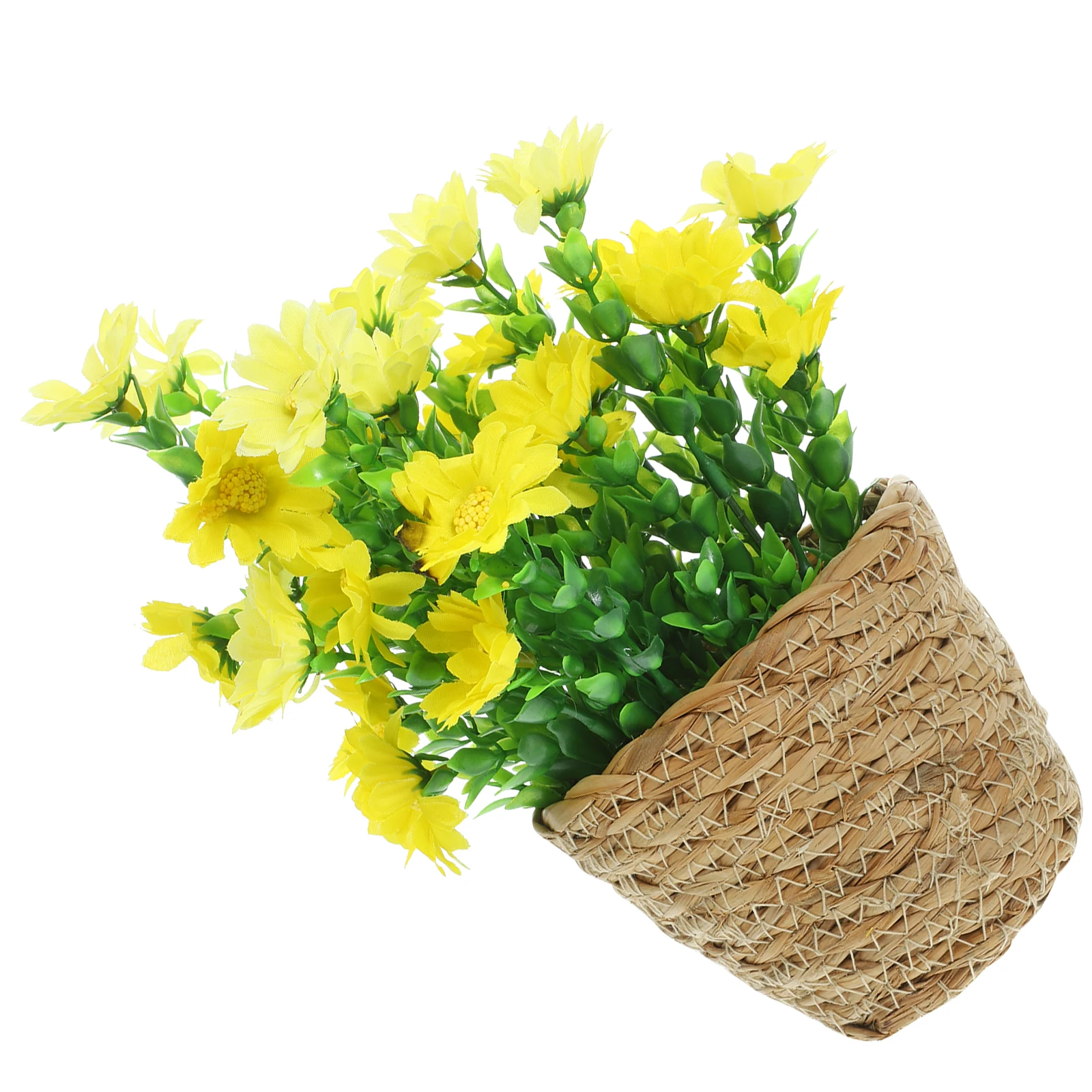 

Fake Decor Faux False Potted Plants Plant In Emulated Potted Plants Pot Lifelike Fake Plant Decor Small Bonsai