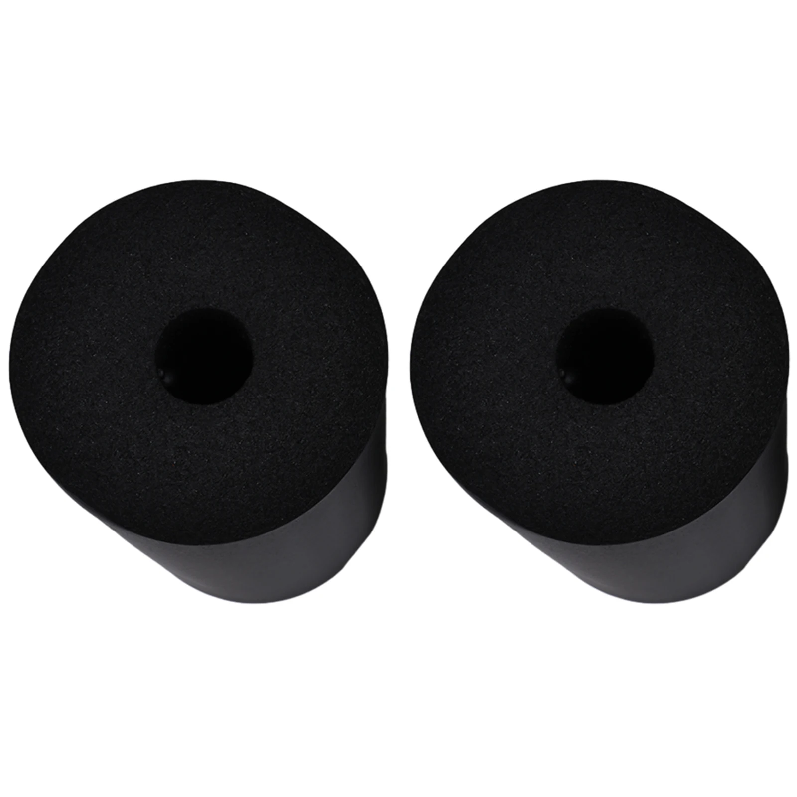 Pad Roller Foot Foam Pads 2pcs Black Brand New for Foam High Quality For Weight Foot for Foam Pad Roller Pad Roller