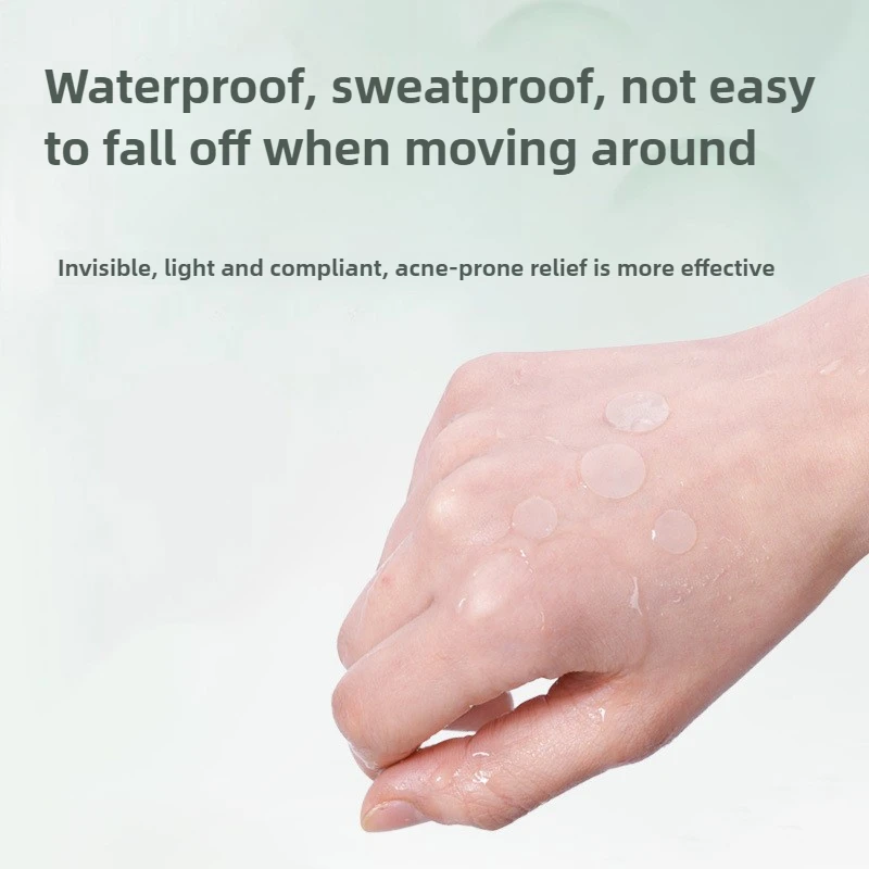 Tea Tree Oil Hydrocolloid Dressing Patch 5 ชิ้น Salicylic Acid คอนซีลเลอร์กันน้ําที่มองไม่เห็น Patch แพทช์สิว