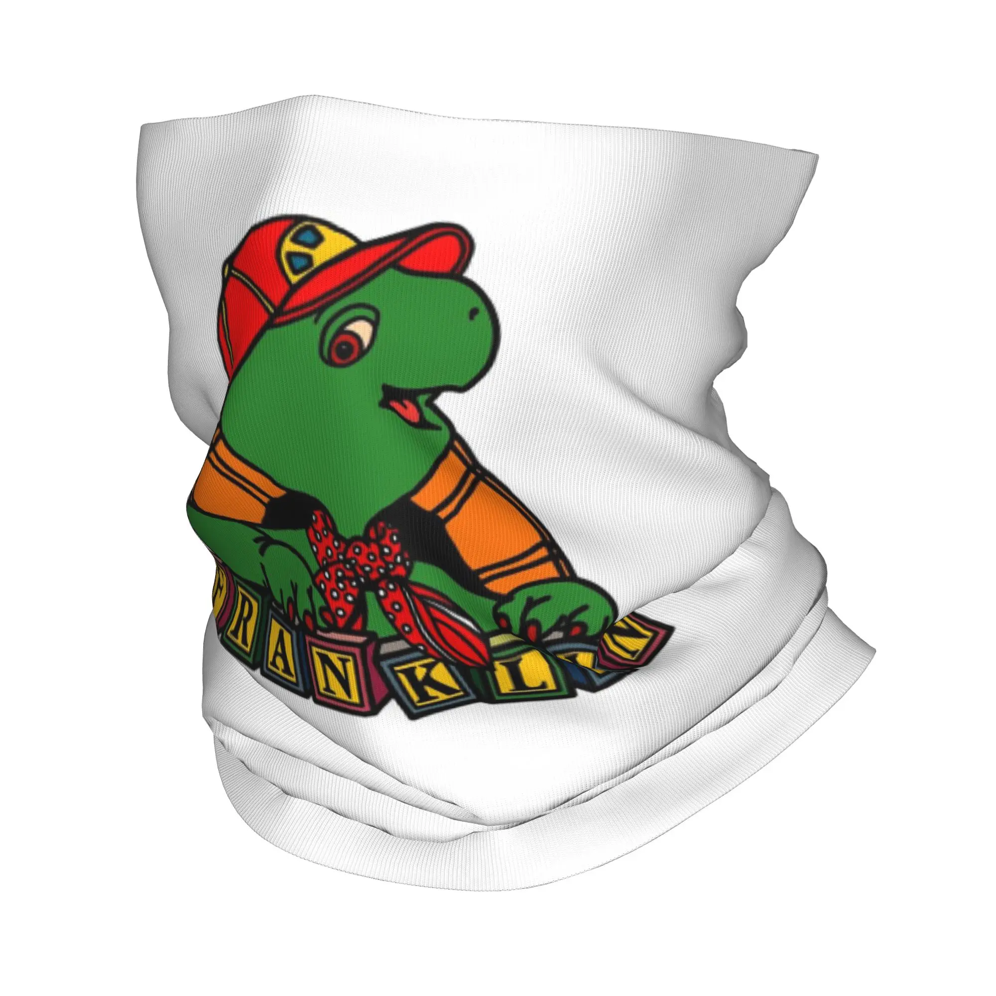 

Винтажная бандана с изображением черепахи Франклина, многофункциональная маска-шарф с принтом, балаклава для езды, унисекс, для взрослых