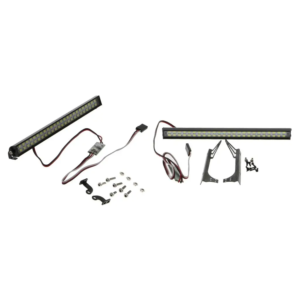 

148MM Super Bright 48 LED Light Bar for 1/10 RC Crawler Car SCX10 90046 D90 TRX4