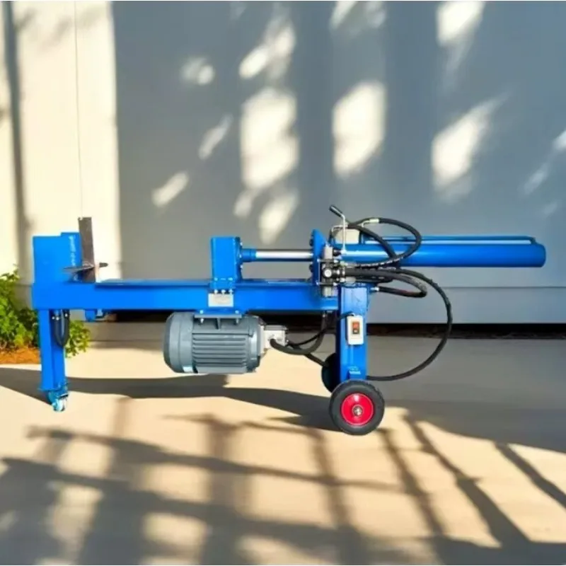 Two Phase Electric Log Splitter Automatic Firewood Splitter Home Rural Wood Cutter Electric Wood Splitter