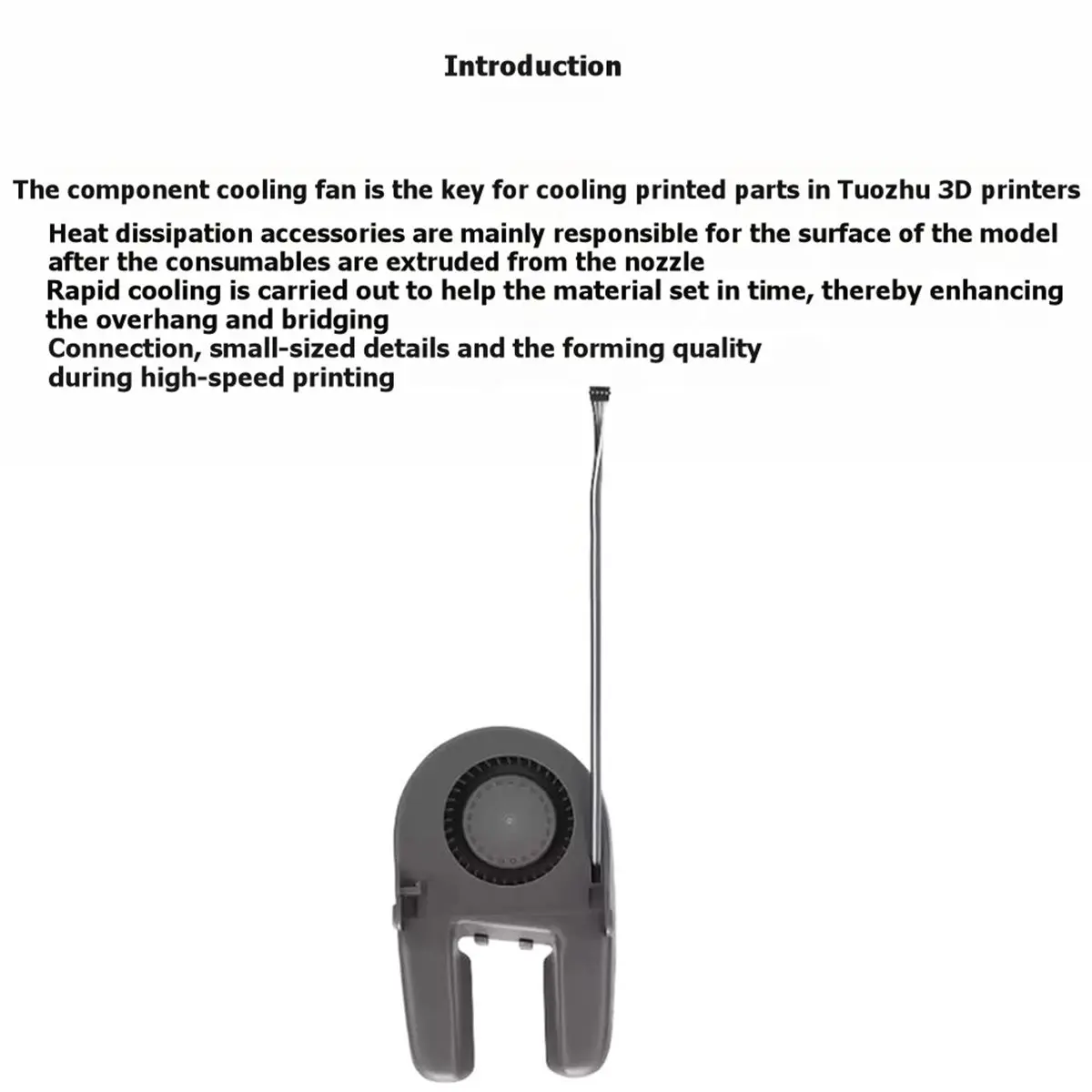 For A2L Component Cooling Fan [Adapted to A2L] 3D Printer Accessories