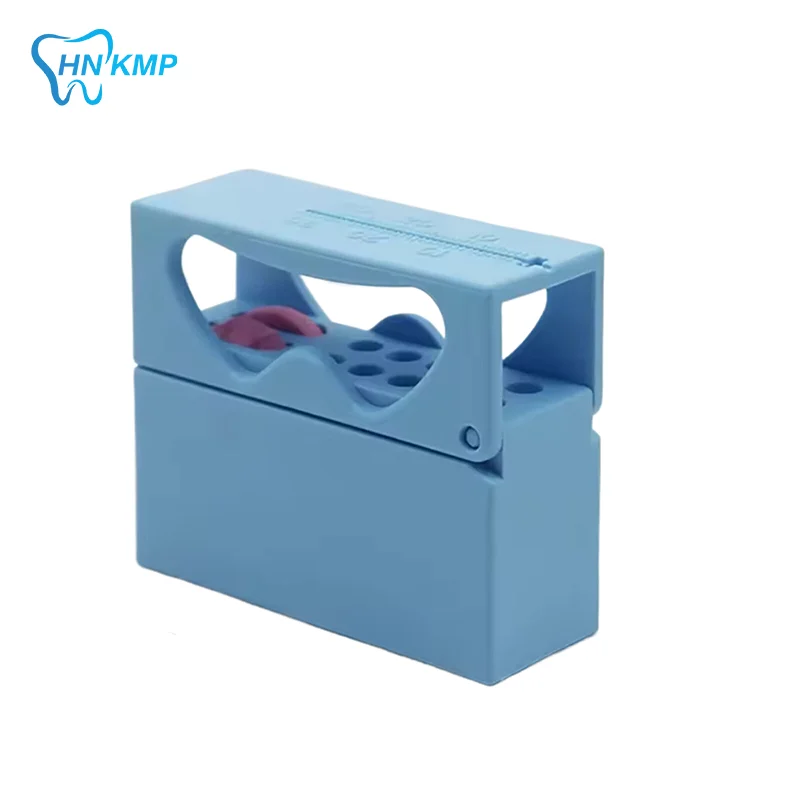 

Dental Autoclave Endo Box Plastic Root Canal File Holder Dispenser Organizer Measuring Ruler Box Dentistry Organizer