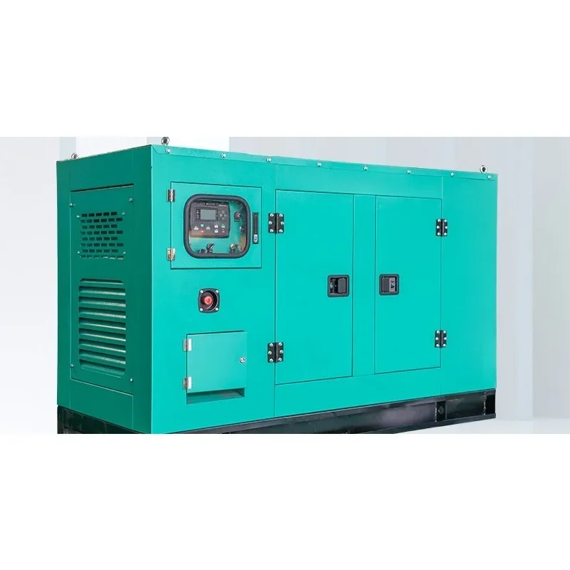 Diesel generator set silent speaker 380v three-phase electric self-starting control panel outdoor dustproof waterproof rain