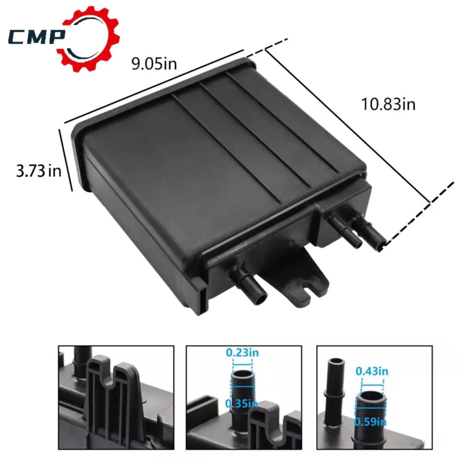 

1Pcs Evaporative Charcoal Canister 911-149 215-464 12573648 15109431 For 2004 - 2016 Chevrolet Tahoe GMC Yukon Car Accessories