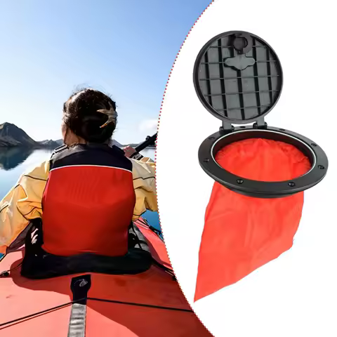 6'' Kayak Deck Hatch Cover Easy Installation Replace Parts Marine Accessories for Boat Fishing Rigging Sailing Canoe Boating