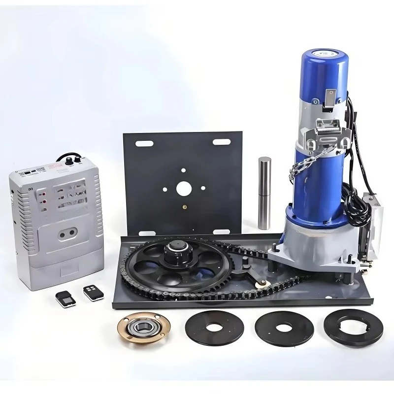 DC800kg external rolling shutter door motor overload protection sprocket limit switch heavy factory warehouse