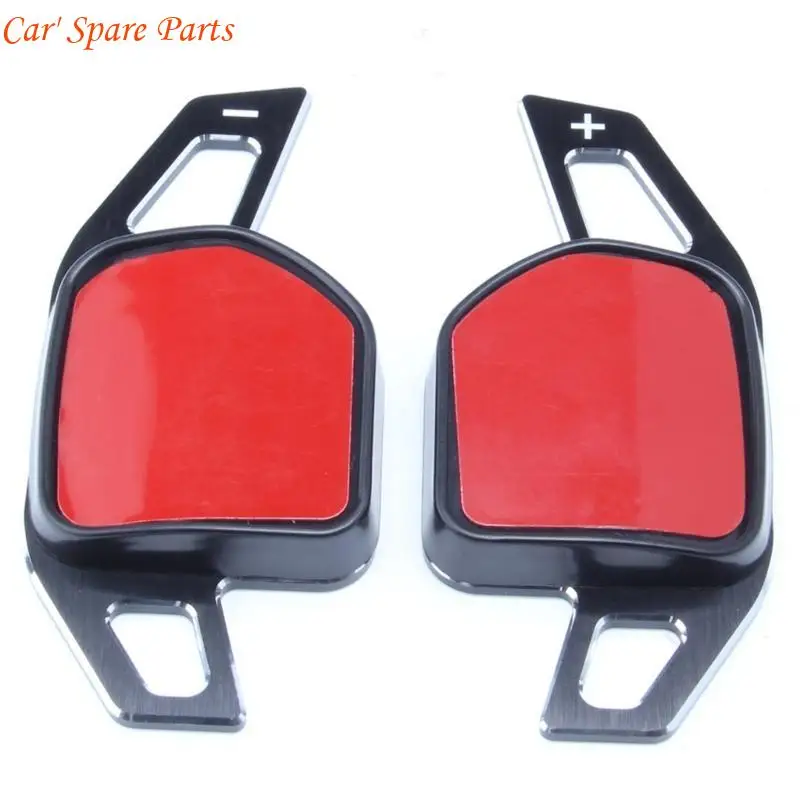 

Y4UA 2Pcs Aluminum Shifter Extensions Auto Accessories Car Steering Wheel Shifter Paddles Extension Shifter