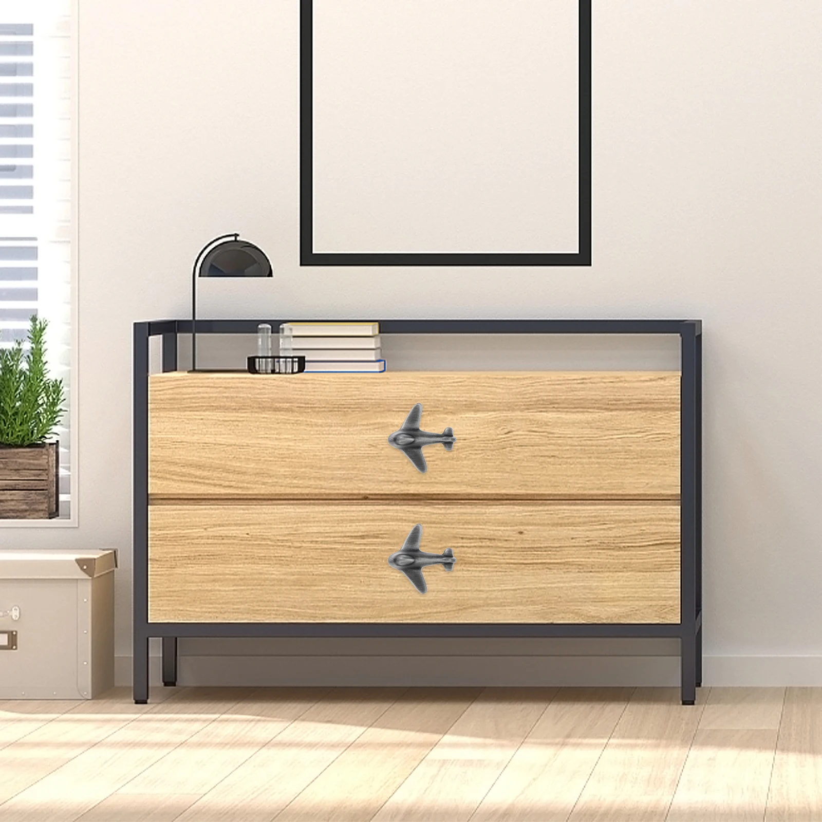 

1 set 1 Set Drawer Knob Zinc Alloy Cabinet Handle For Kitchen Wardrobe Closet Door Furniture Pull Bar Drawer Handle Grey