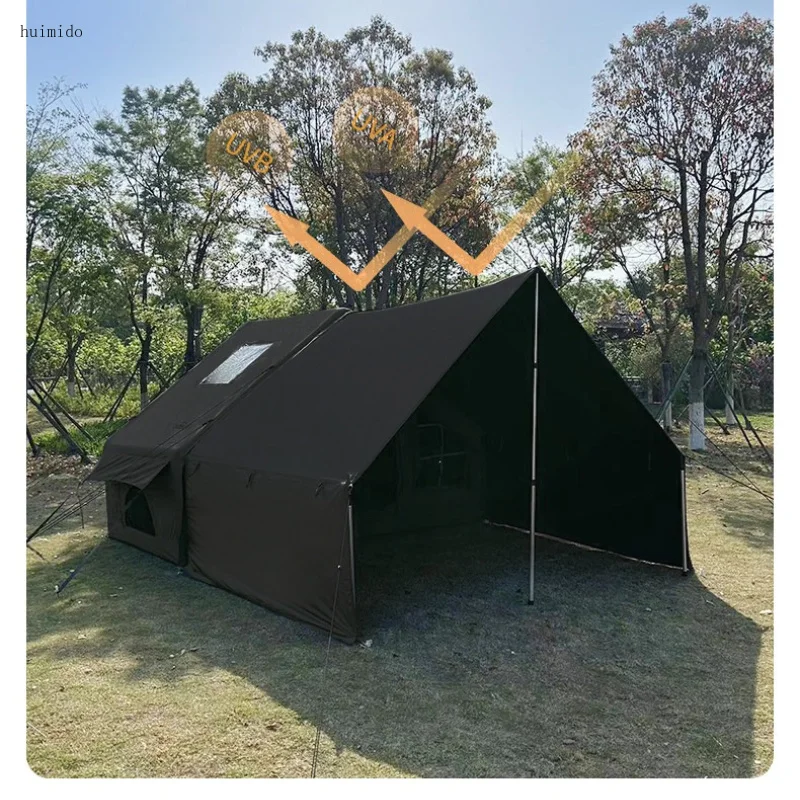 Teana 6.3 + 6.6 M2 Inflatable Tent Outdoor Camping Overnight Windproof and Rainproof Quick Open Tent