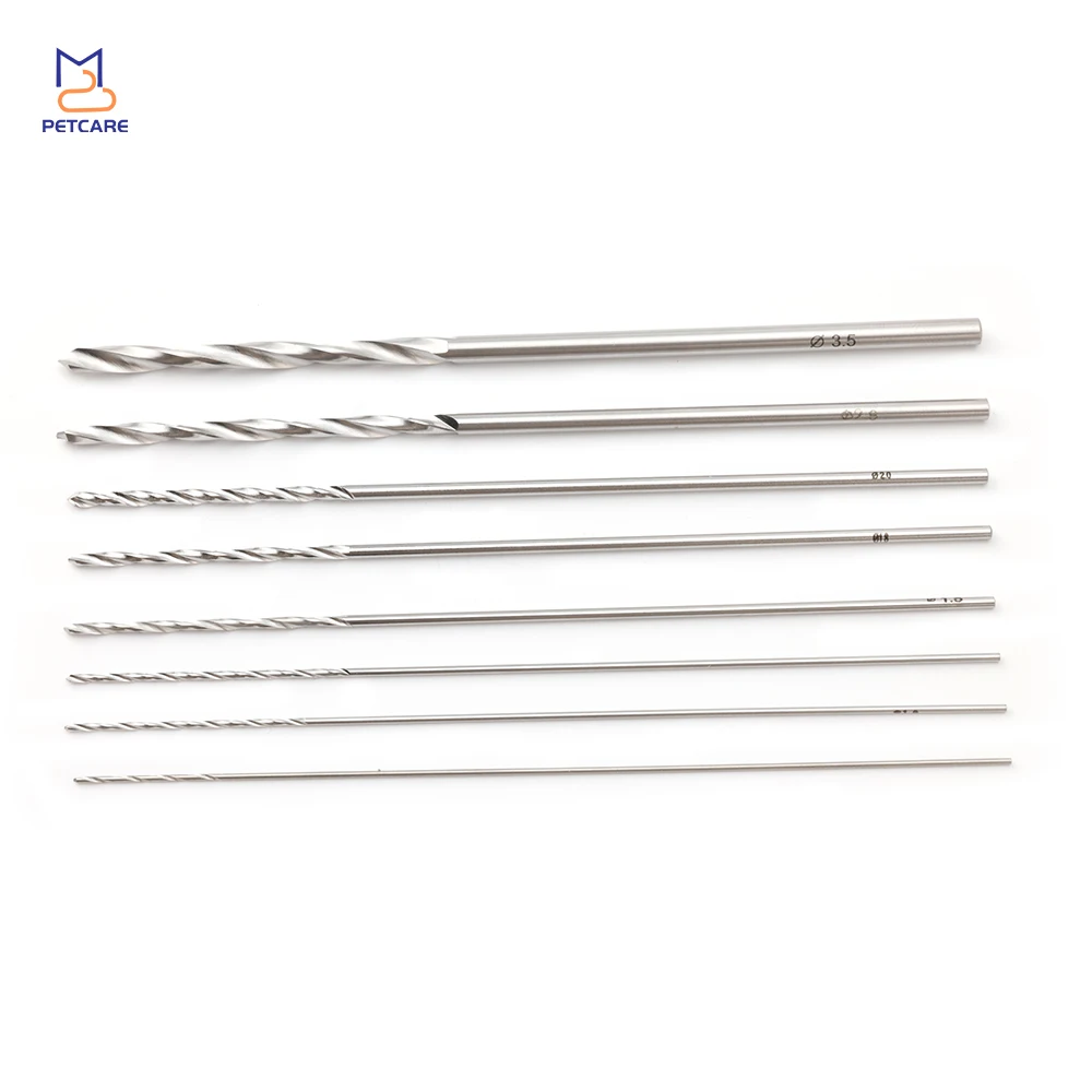 Orthopedic Perforator Drill Bits with General Connection, Veterinary Orthopedics Drill, Surgical Instruments, Medical Accessorie