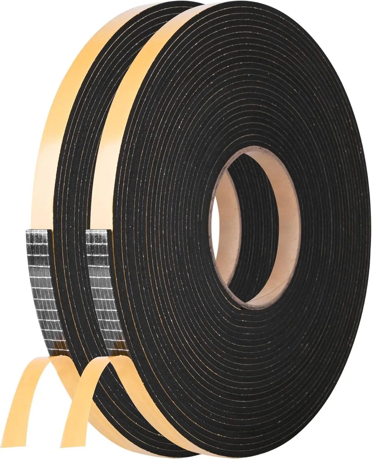 

Self Adhesive Foam Tape 1/2In x 1/4In x 42Ft Weatherstrip for Door Window Soundproofing